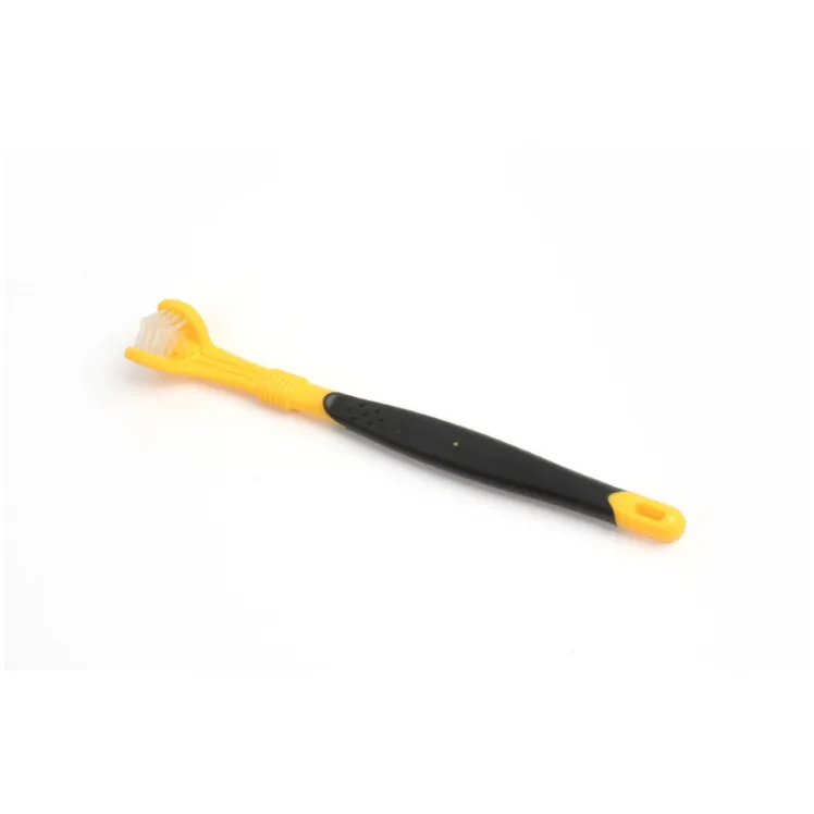 5 Pcs Three Sided Pet Toothbrush