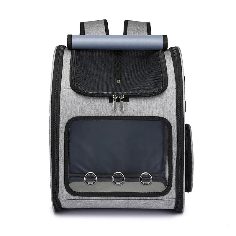 Airline Approved Ventilate Transparent Dog Carrier Backpack