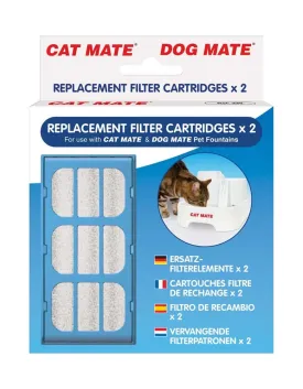 Ani Mate Replacement Filter Cartridges - Blue - 2 Pack