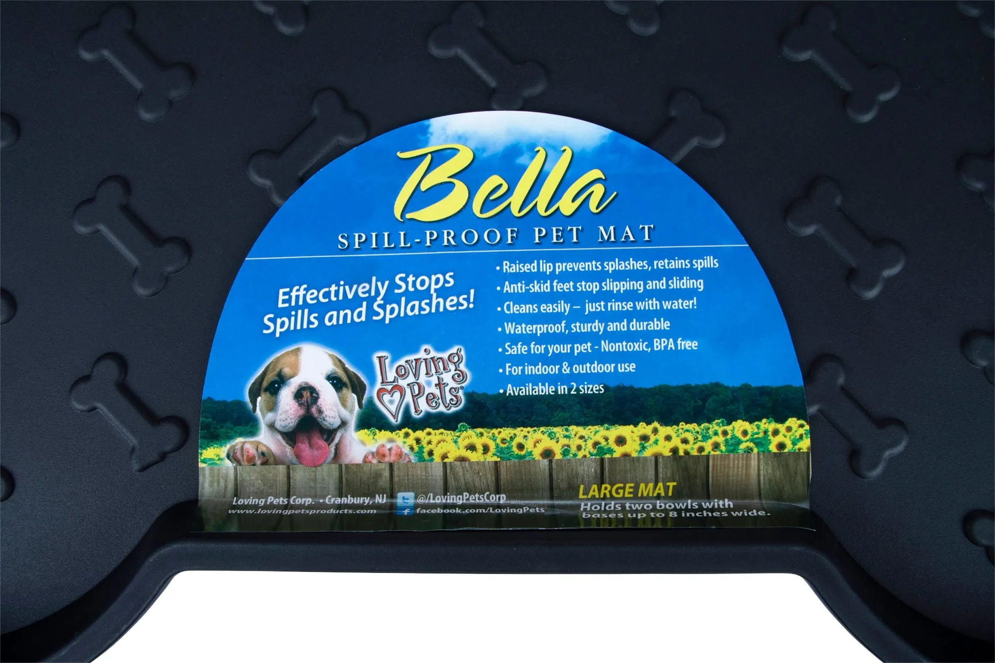 Bella Spill-Proof Dog Mat