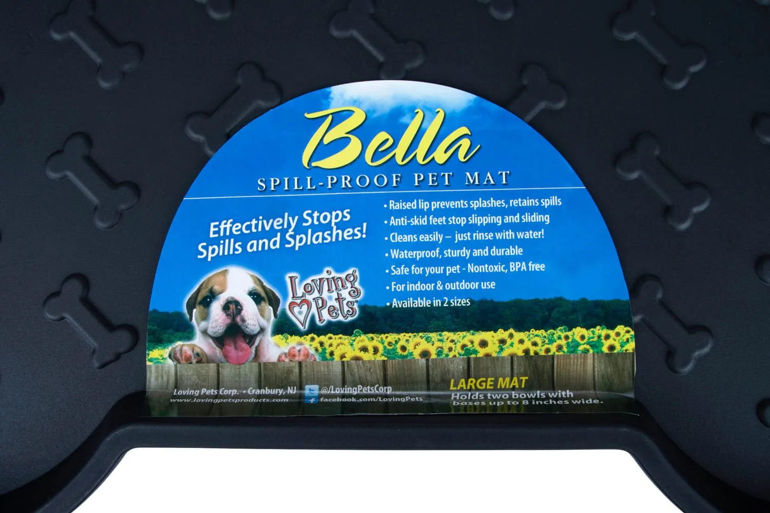 Bella Spill-Proof Dog Mat