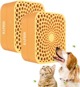 Cat Litter Deodorizer, Deodorizer Odor Eliminator 99% Lasts for 10 Years, Air Freshener Travel Size Odor Smell Remover for Cat litter Box, Dog Bed, Refrigerator, Car, Closet, Etc (2-Pack)