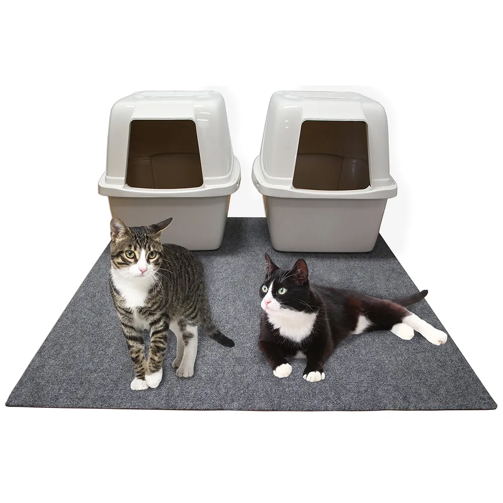 Cat Litter Mat Jumbo 100% Phthalate Free and BPA Free Safe Kitty Litter Mats