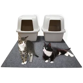 Cat Litter Mat Jumbo 100% Phthalate Free and BPA Free Safe Kitty Litter Mats