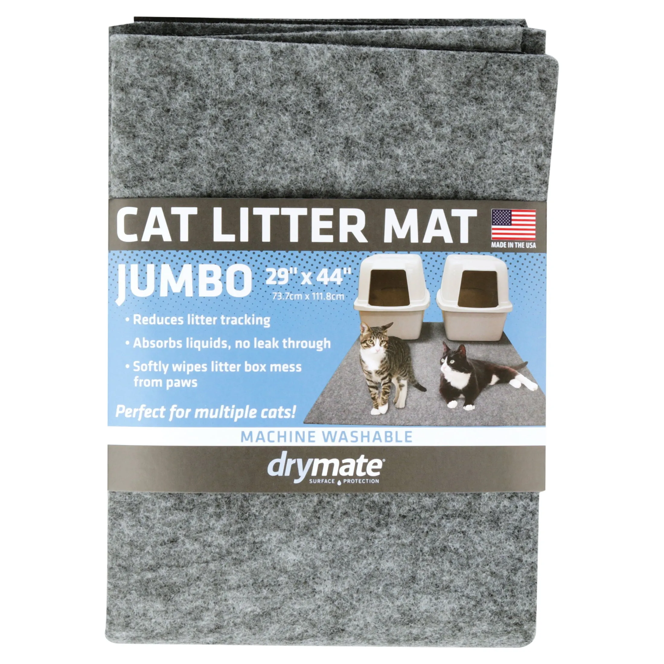 Cat Litter Mat Jumbo 100% Phthalate Free and BPA Free Safe Kitty Litter Mats
