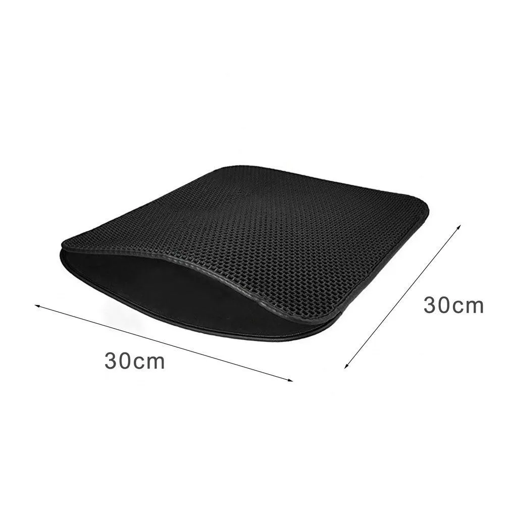 Cat Litter Mat Trapper - Waterproof Double-Layer Litter Mat - Non-slip