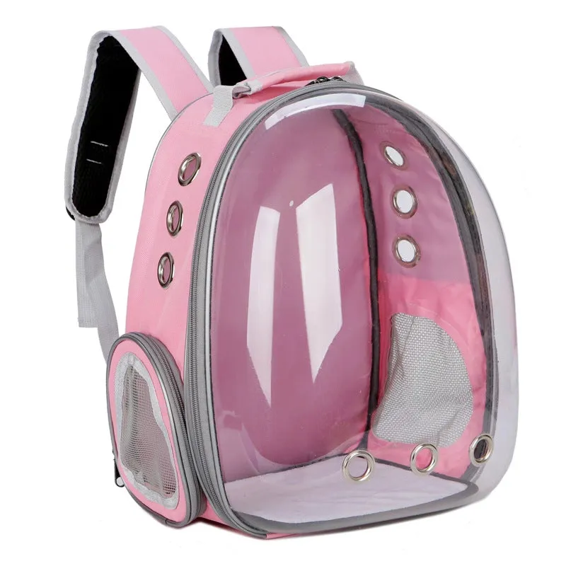 Cat Ventilate Transparent Capsule Carrier for Travel