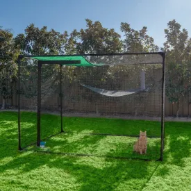 Catnets Fortress Enclosure   Shade Sail   Scratcher Bundle