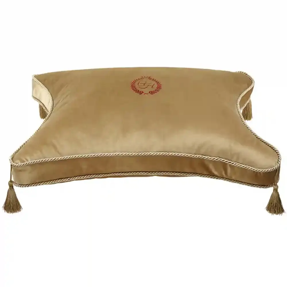 Chloe's Home King & Queen  Bed for Dogs and Cats (Gold)