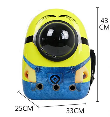 Dog Waterproof Breathable Bubble Carrier Backpack