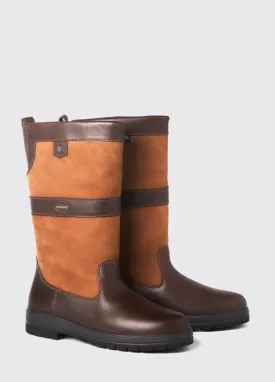 Dubarry Kildare Leather Country Boot Brown