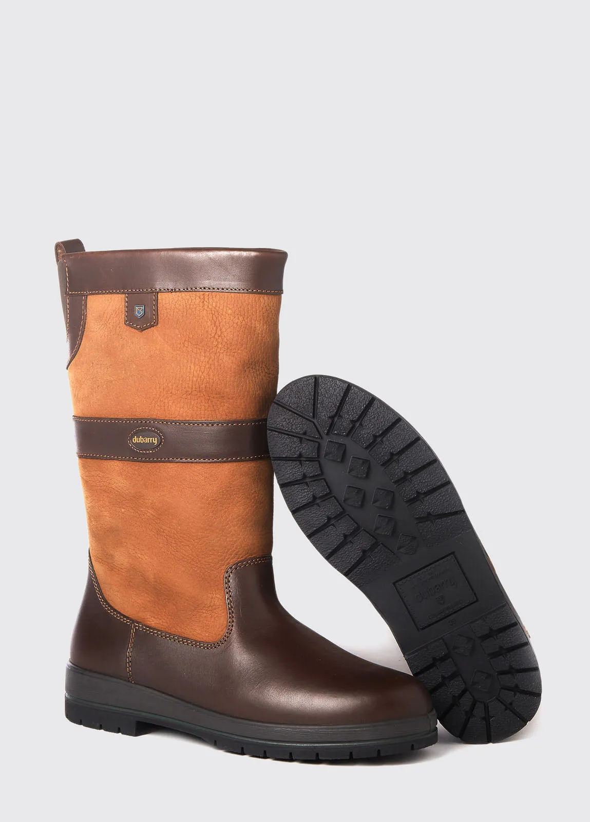 Dubarry Kildare Leather Country Boot Brown