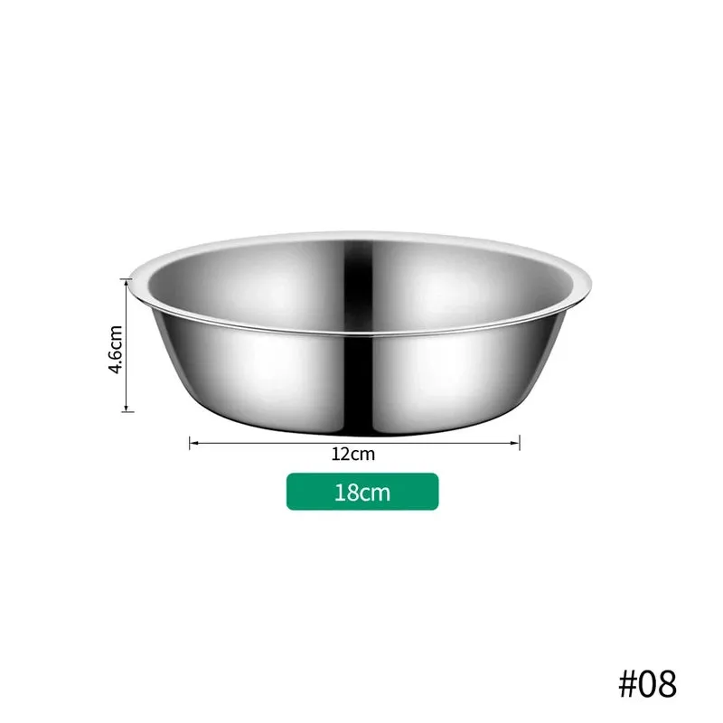 Durable Stainless Steel Large Capacity Pet Bowl