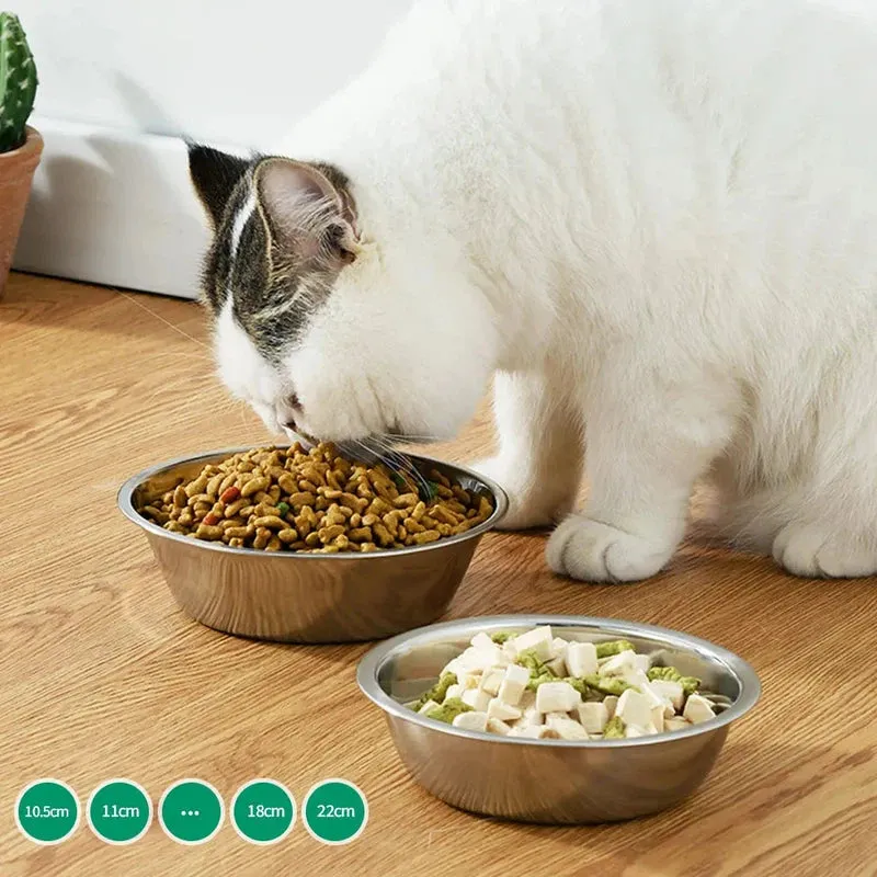 Durable Stainless Steel Large Capacity Pet Bowl