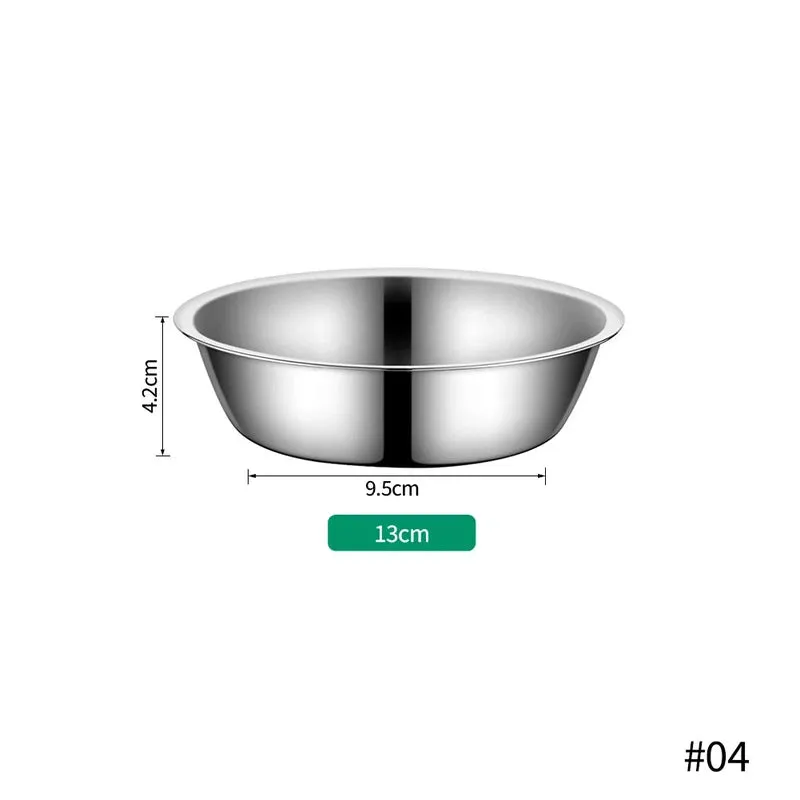 Durable Stainless Steel Large Capacity Pet Bowl