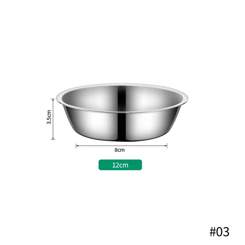 Durable Stainless Steel Large Capacity Pet Bowl