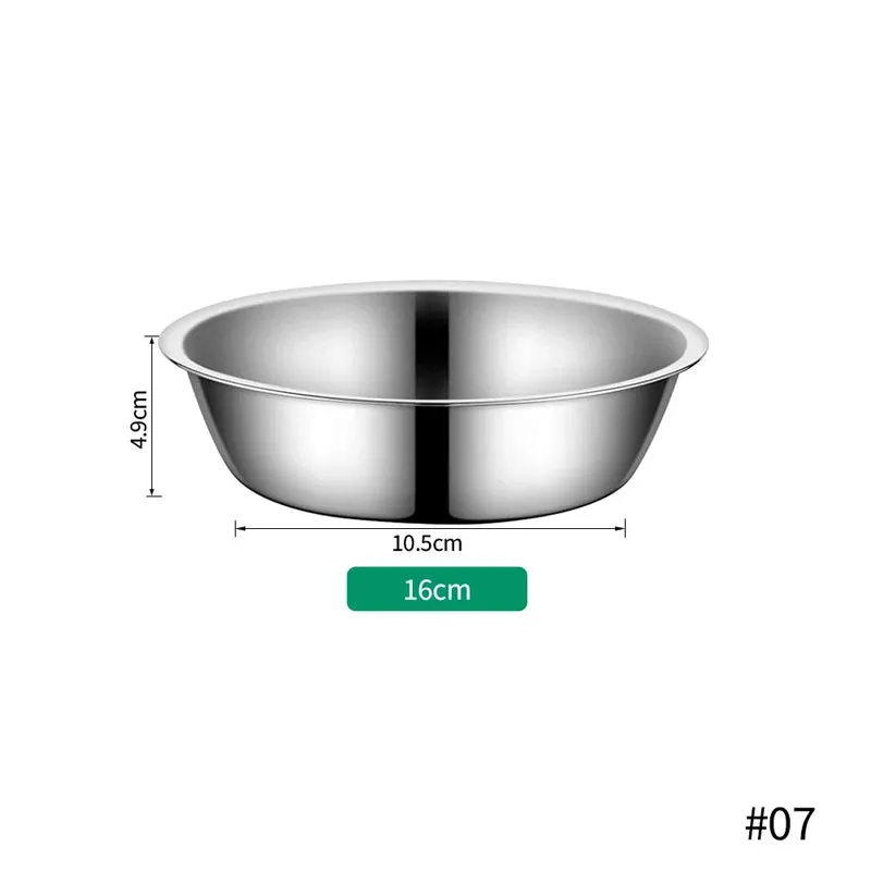Durable Stainless Steel Large Capacity Pet Bowl