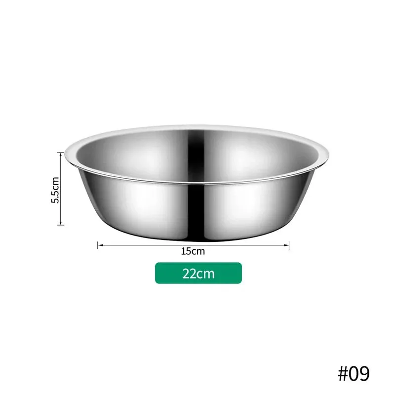 Durable Stainless Steel Large Capacity Pet Bowl