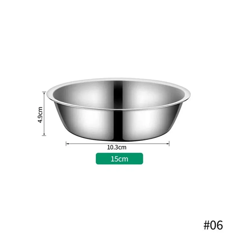 Durable Stainless Steel Large Capacity Pet Bowl