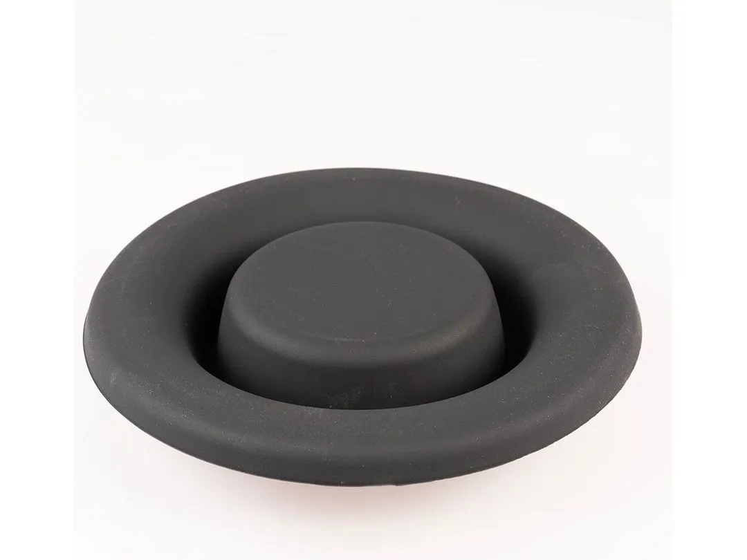 Feeding bowl no-spill silicone 420ml - Ø14,3cm black