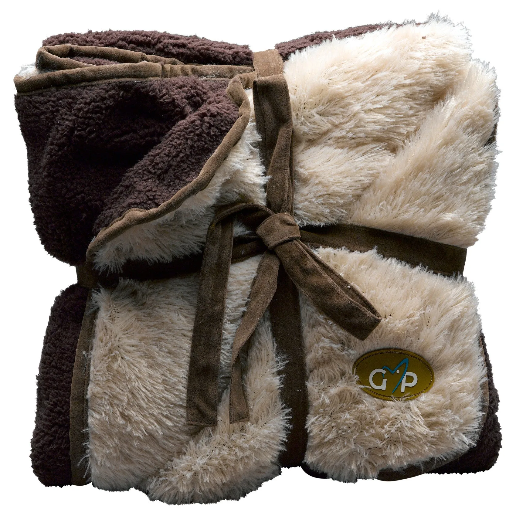 Gor Pets Nordic Soft Fleece & Faux Fur Pet Blanket (Various Colours & Sizes)