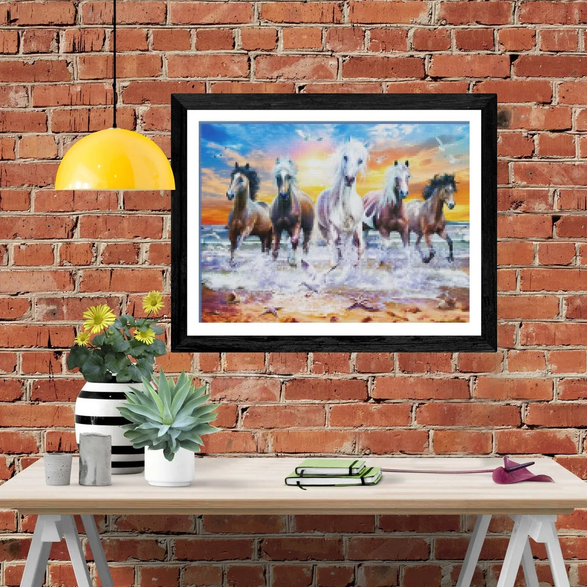 Horses On The Beach