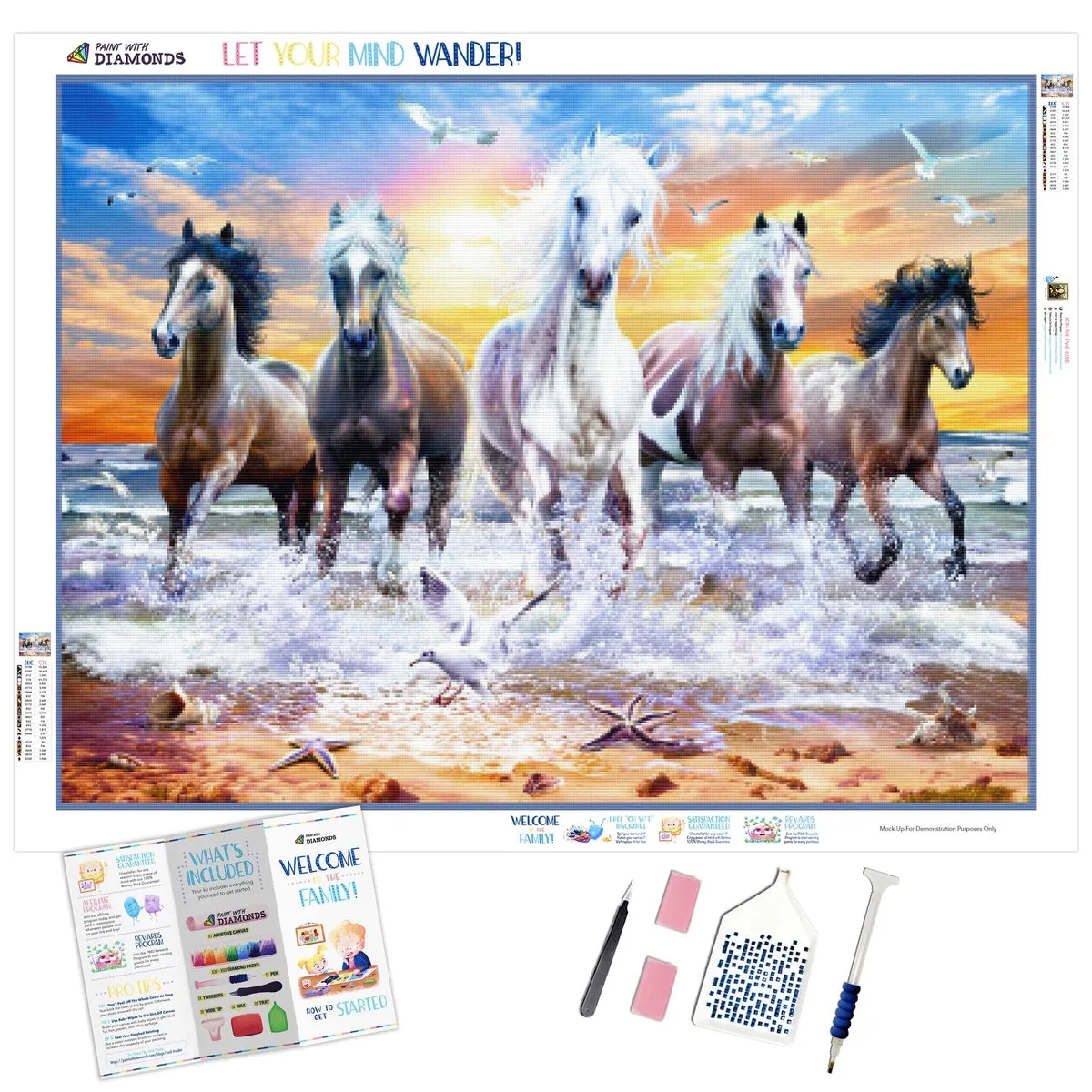 Horses On The Beach