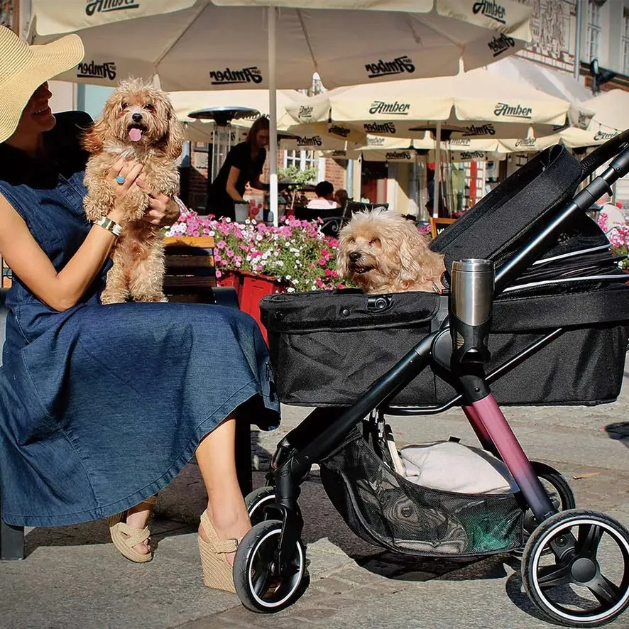 Ibibyaya Retro Luxe Pet Stroller