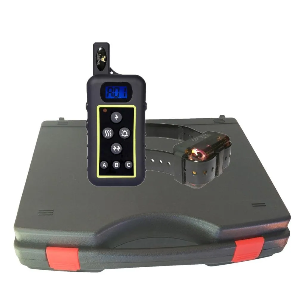 JANPET Electric Dog Shock Collar Waterproof Rechargeable Hunting Dog Training Collar with Remote Range 2000 meters