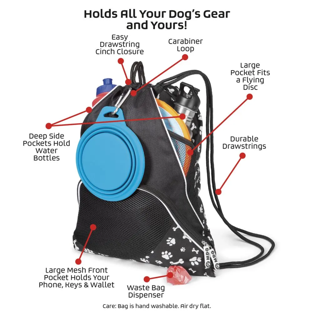 Mobile Dog Gear Dogssentials Drawstring Cinch Sack