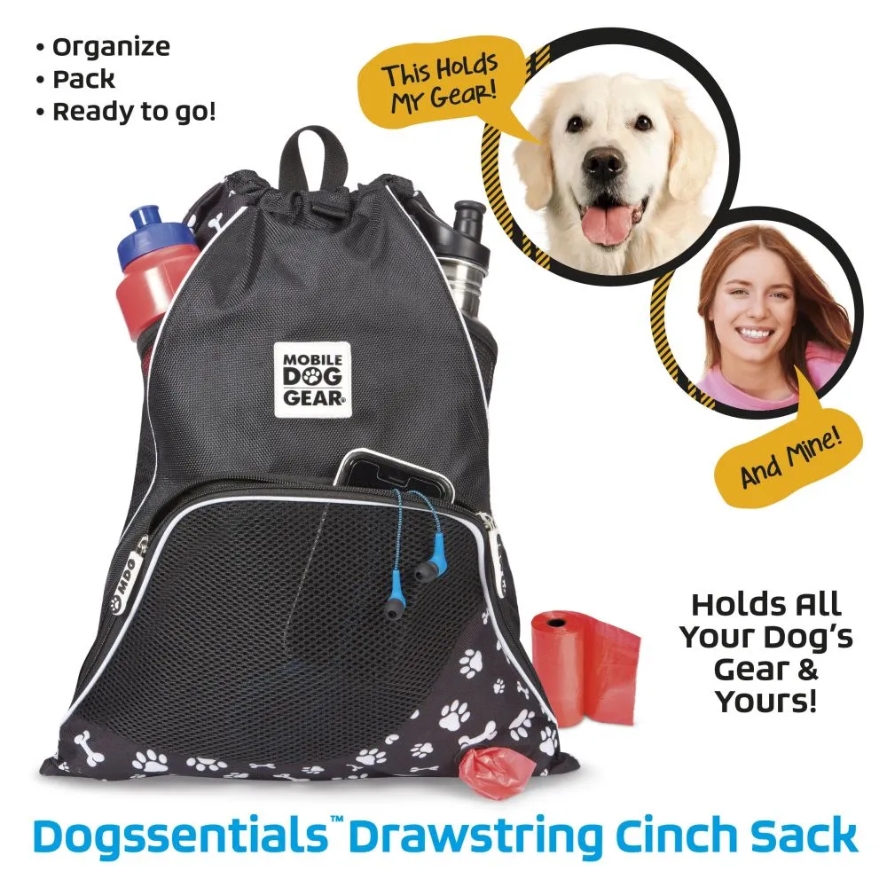 Mobile Dog Gear Dogssentials Drawstring Cinch Sack