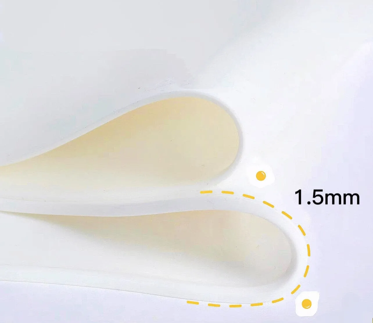 Pet Food mat Silicone Poached Egg