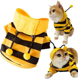 Pet Funny Hoodie Ugly Christmas Sweater Cold Weather Warm Coat for Puppy Small Dog Halloween Party Costume Cute Hoodie