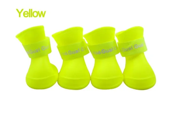 Pet Rain Boots (4pcs)