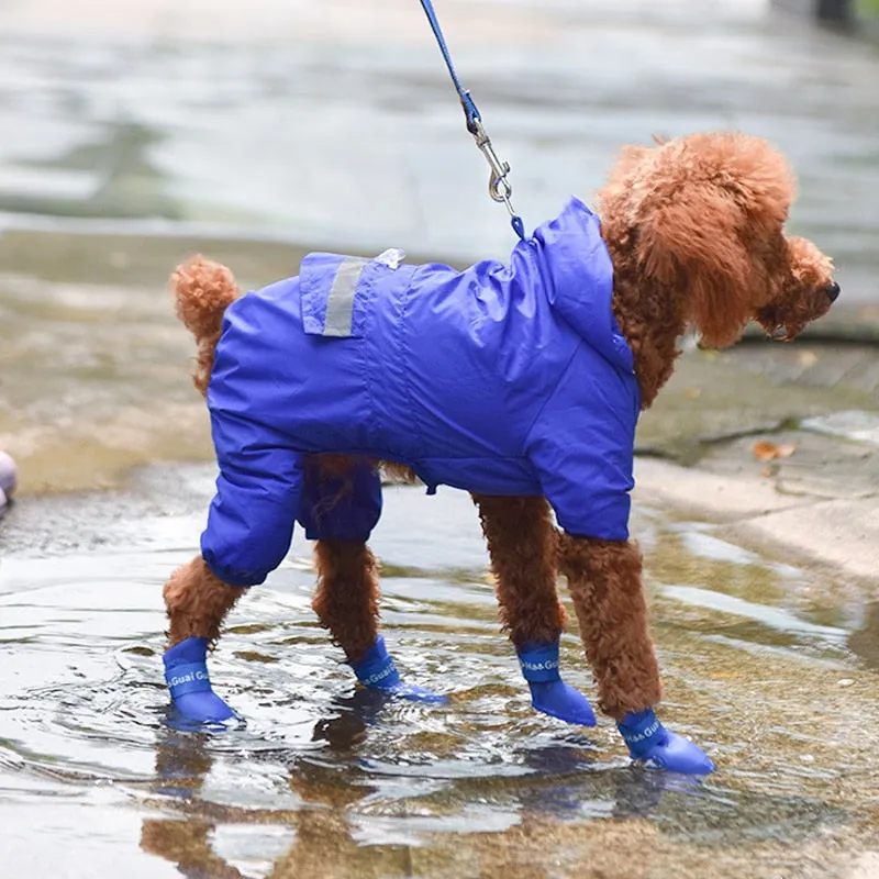 Pet Rain Boots (4pcs)