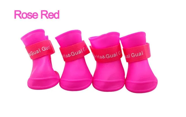 Pet Rain Boots (4pcs)