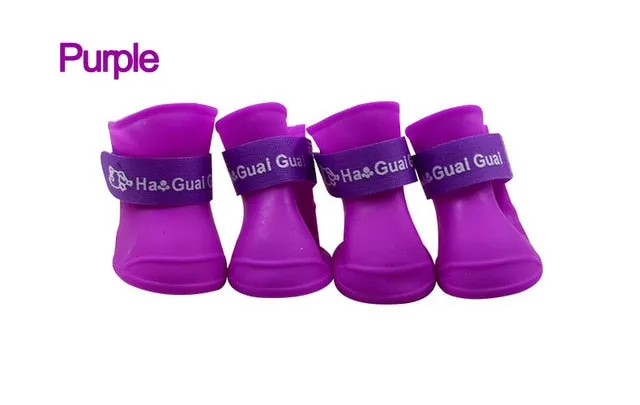 Pet Rain Boots (4pcs)