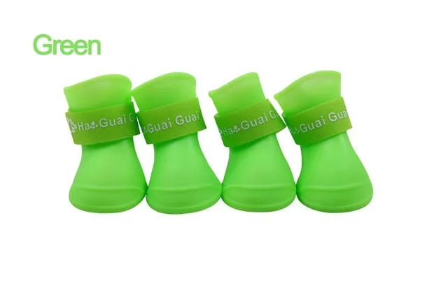 Pet Rain Boots (4pcs)