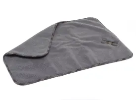 Petface Soft Sherpa Fleece Comforter with Grey Tweed Detail (70cm x 100cm)