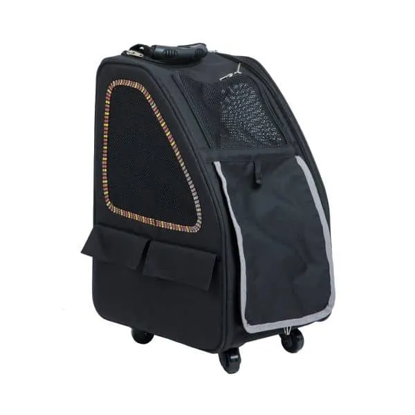 Petique 5-in-1 Pet Stroller Complete Set with Pet Carrier and Stroller Frame