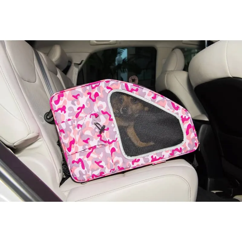 Petique 5-in-1 Pet Stroller Complete Set with Pet Carrier and Stroller Frame