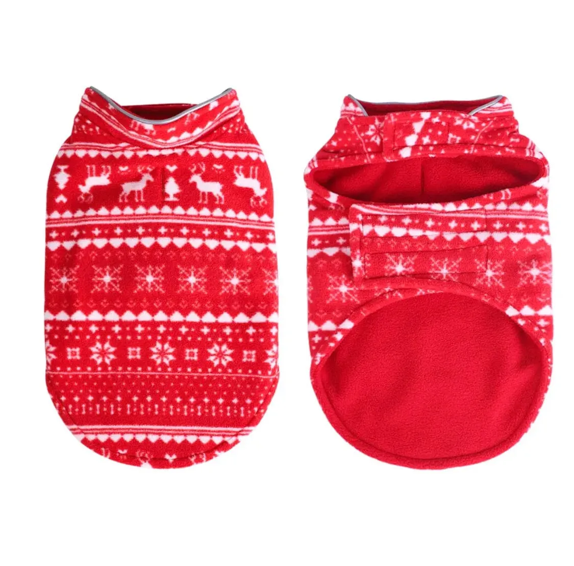 Reversible Polar Christmas Vest