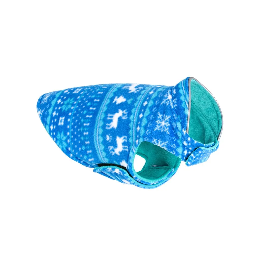 Reversible Polar Christmas Vest