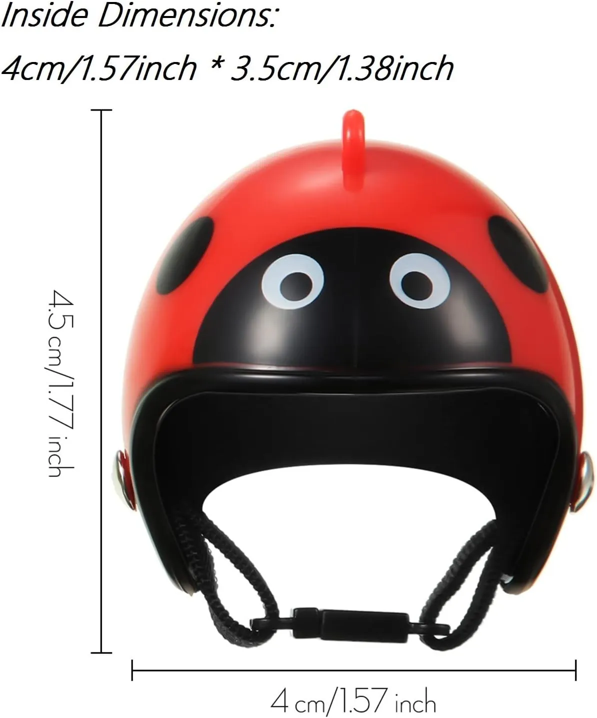 Skylety 8 Pieces Hens Helmet Chicken Pet Safety Helmet Funny Bird Hens Hat Headwear Small Pet Hard Hat Costumes Accessories for Chicken Bird Parrot Parakeet(Animal, Heart, Fruit)