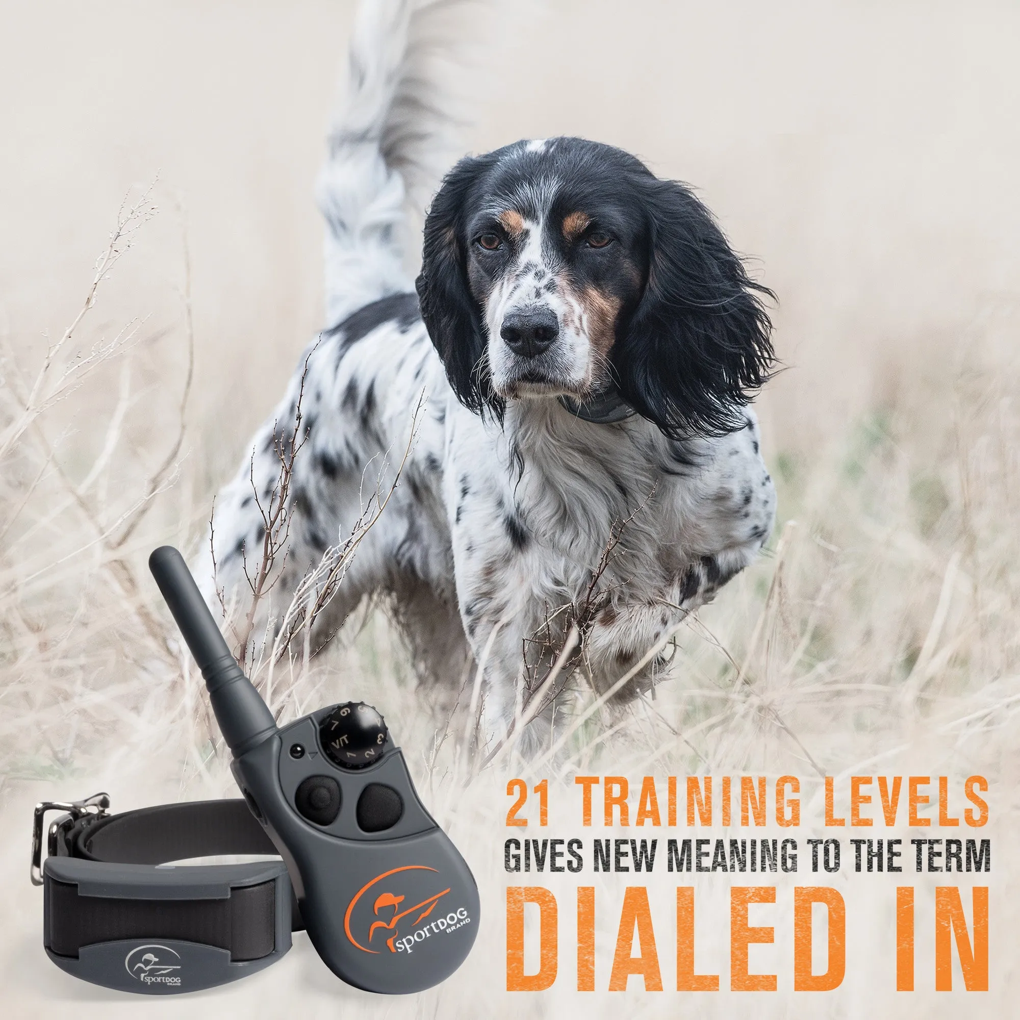 SportDOG Brand FieldTrainer 425X Remote Trainer - Rechargeable Dog Training Collar with Shock, Vibrate, and Tone - 500 Yard Range - SD-425X