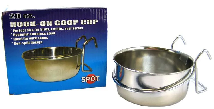 Spot Hook On Coop Cup Stainless Steel