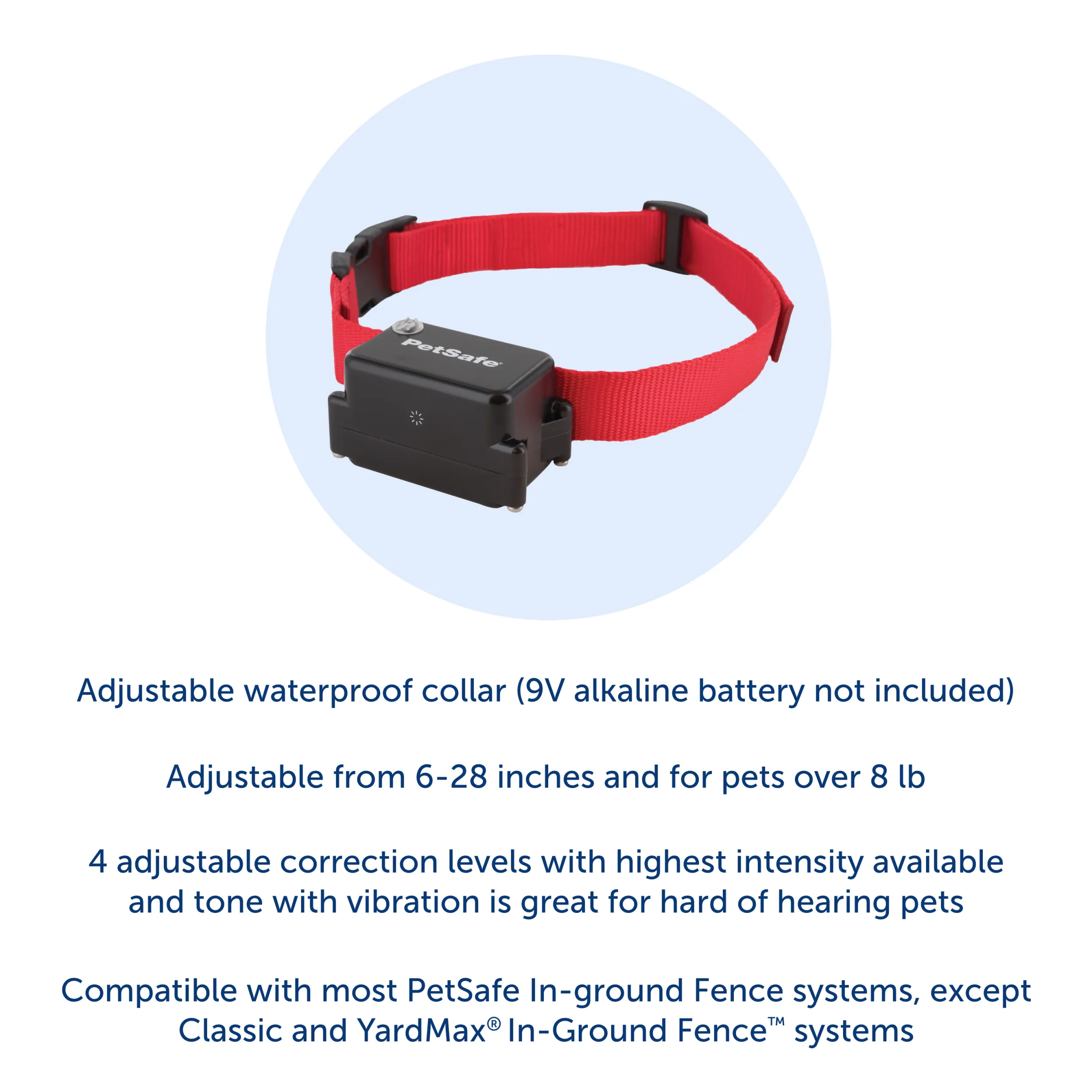 Stubborn Dog In-Ground Fence™ Receiver Collar