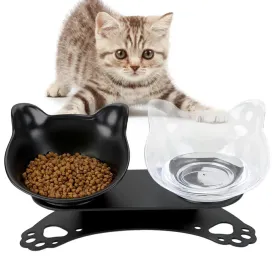 Tilted Pet Food Bowls or Raised Pet Food Bowl