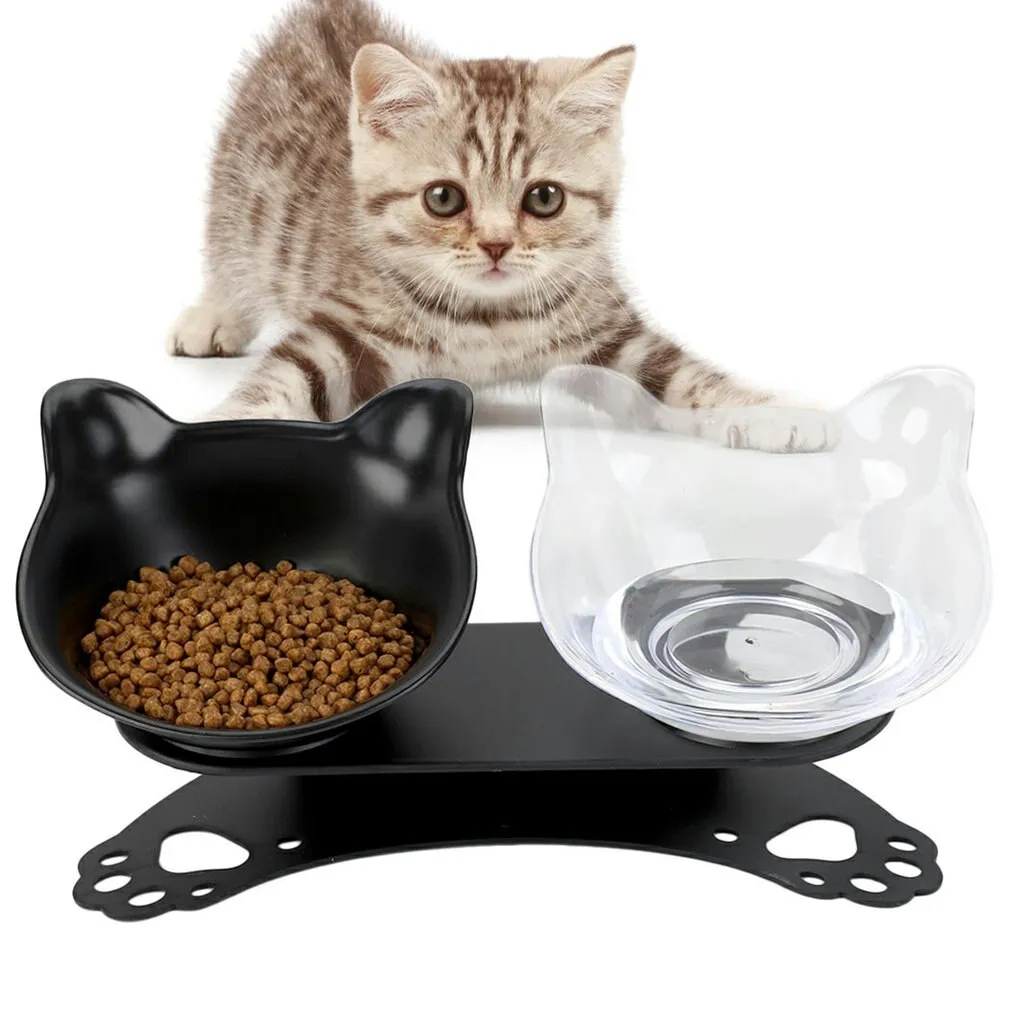 Tilted Pet Food Bowls or Raised Pet Food Bowl