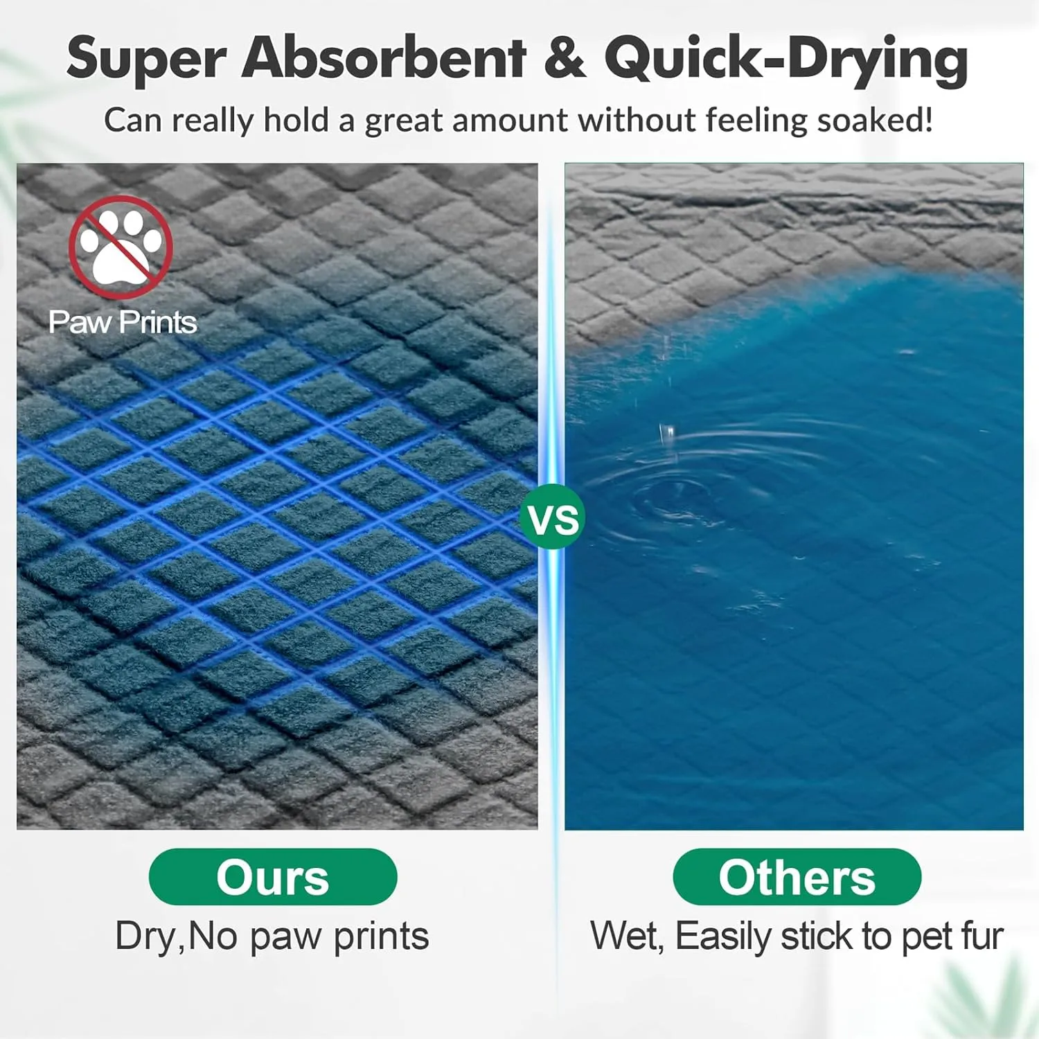 Upgraded Charcoal Puppy Pads, Thicken XXL 36x36 Pee Pads for Dogs, Super Absorbent Up to 12Cups, Odor Control & Leak Proof Dog Training Pads for Surgery, Older,Puppy, 30 Counts